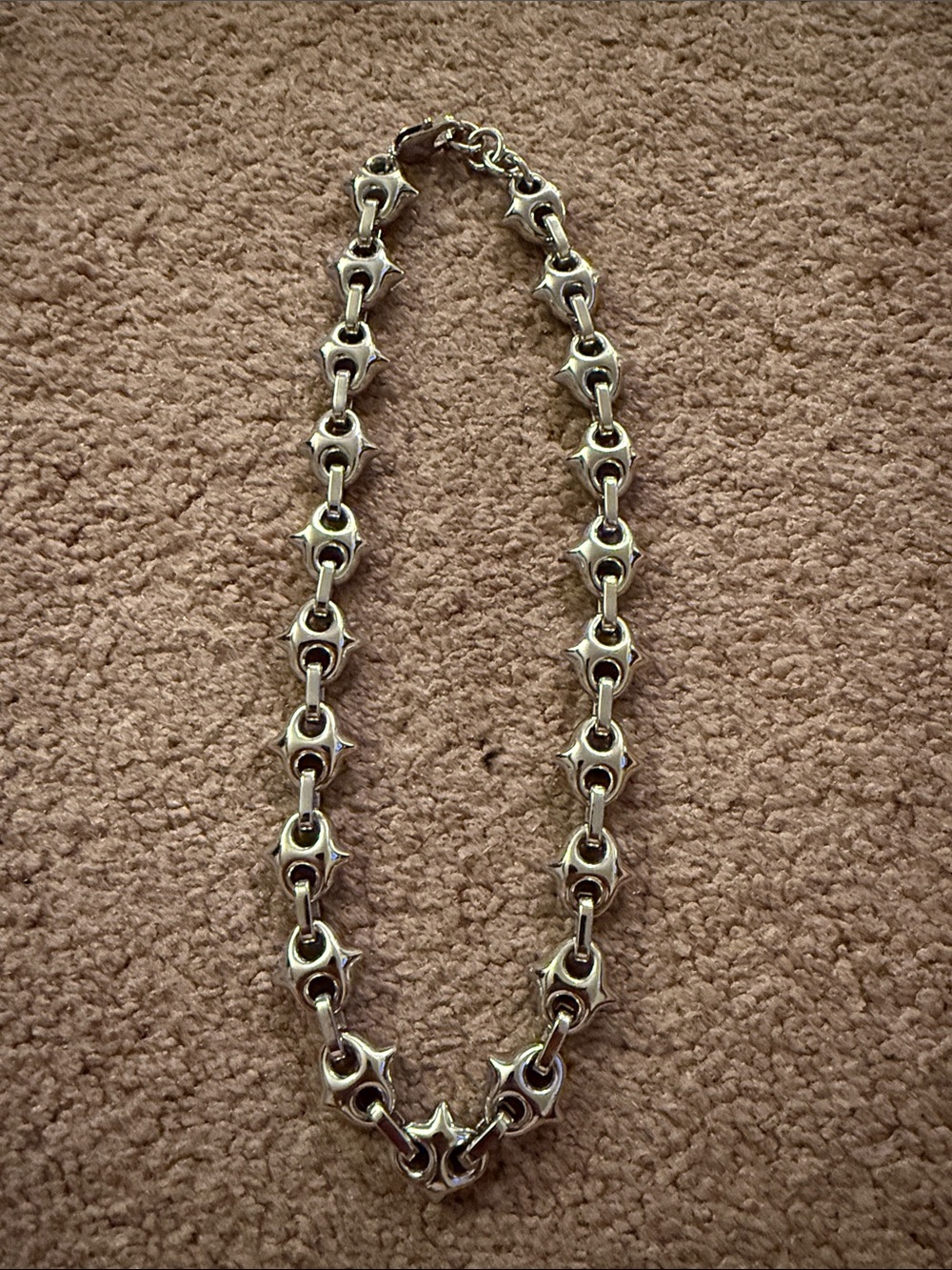 Personal Fears Stainless Steel Heavy Link Necklace - NEW!